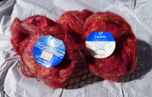 Lanartus Moonshine Sparkly Maroon