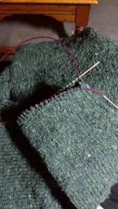 Only 17 more rows to go.