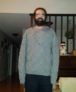 Where are his hands??