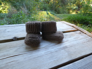 Oh Baby! Booties by DoubleDiamondKnits