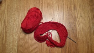 Cast on for JB's sweater.