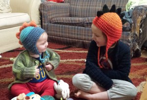 One day, we'll have coordinating furniture that isn't cat-clawed. Maybe in about 20 years.