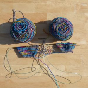 Haute Knit Yarns Bonfire Sock