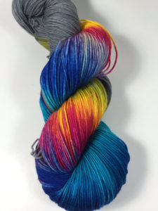 Jimmy Sock HauteKnit Yarn Grey Bonfire