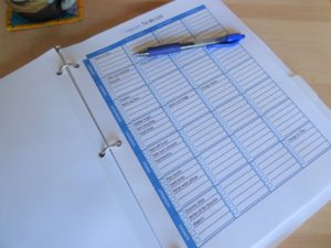 Master ToDo List