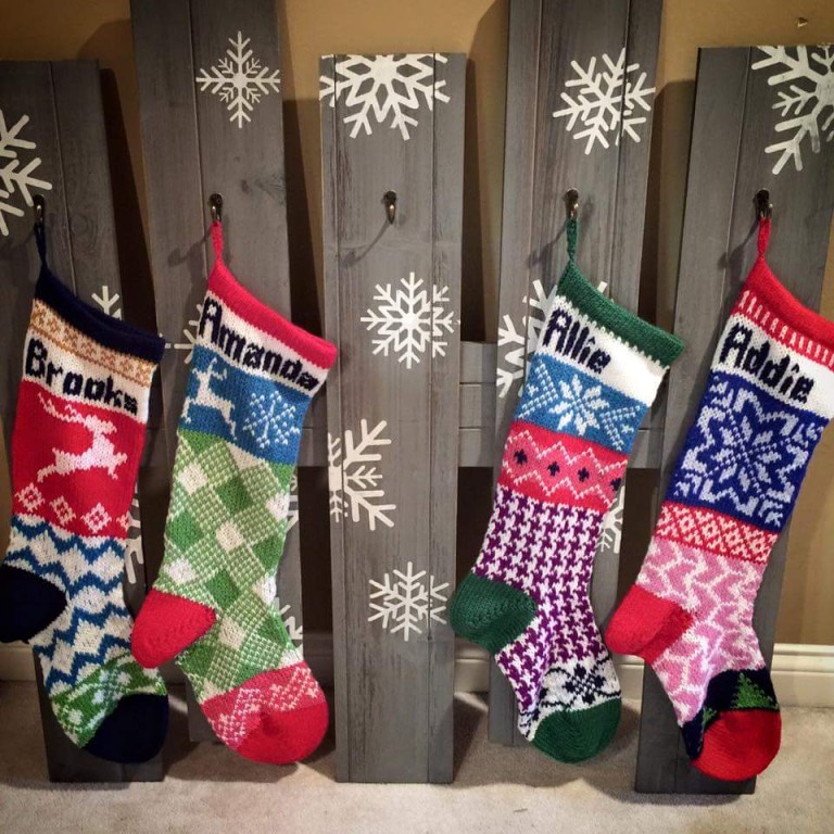 Custom Famiy Stockings Bright